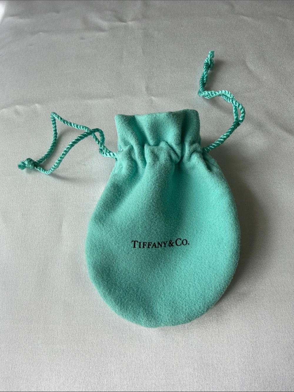 Small Tiffany & Co. drawstring cloth bag